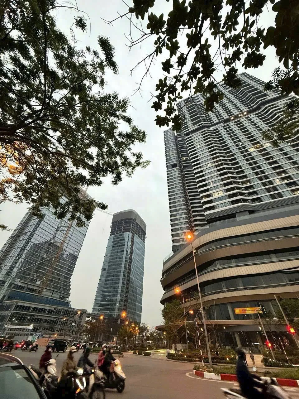 河內城市的快速發展實拍
