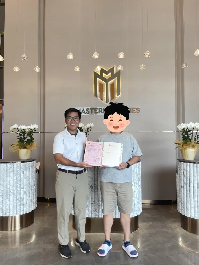 台灣人已經可以合法取得越南不動產的所有權狀。